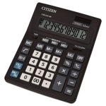 КАЛЬКУЛЯТОР НАСТОЛЬНЫЙ CITIZEN CDB-1201 BK. 12 РАЗР, ЧЕРН. Аналог калькулятора Citizen SDC-444S. (Новая экономичная линейка калькуляторов CITIZEN)