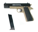 Пневматический пистолет Crosman S1911 (Colt)(Комплект: шарики, мишени, пулеулавливатель)- фото5