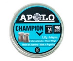Пули Apolo Champion 4,5 мм, 0,55 г (250 штук)- фото3