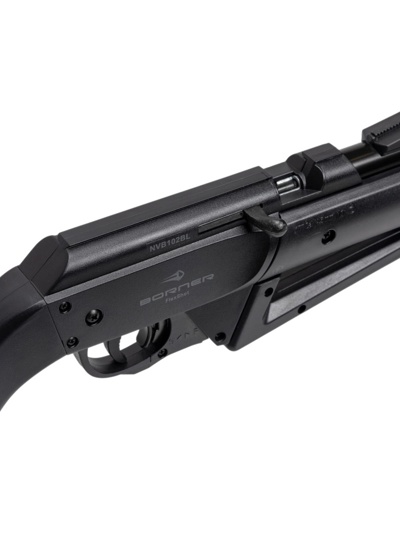 Пневматическая винтовка Borner Flex Shot Multi-Pump, Black (пластик, 3 Дж) 4,5 мм- фото5
